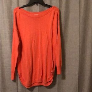 Coral sweater